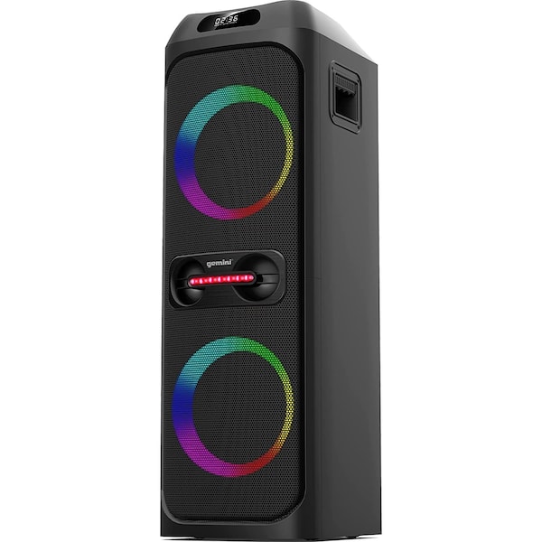 Gemini Bluetooth Speaker System w LED Party Lighting GHK-2800 - main